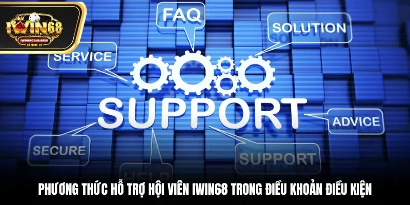 Phương thức hỗ trợ hội viên Iwin68 trong điều khoản điều kiện